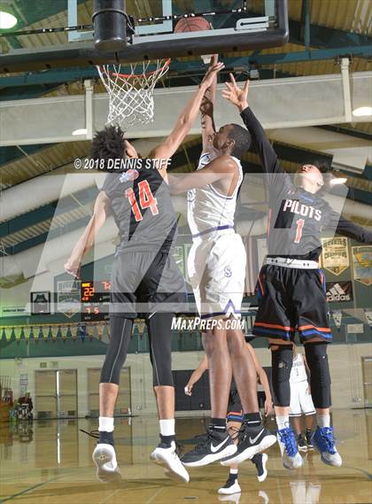 Thumbnail 3 in Sacramento vs. St. Joseph Notre Dame (Adidas Challenge) photogallery.