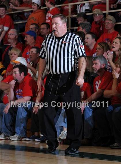 Thumbnail 1 in Meridian @ Woodlawn (IHSA Class 1A Salem Super-Sectional Final)  photogallery.