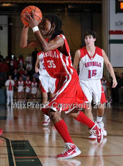 Thumbnail 2 in Meridian @ Woodlawn (IHSA Class 1A Salem Super-Sectional Final)  photogallery.