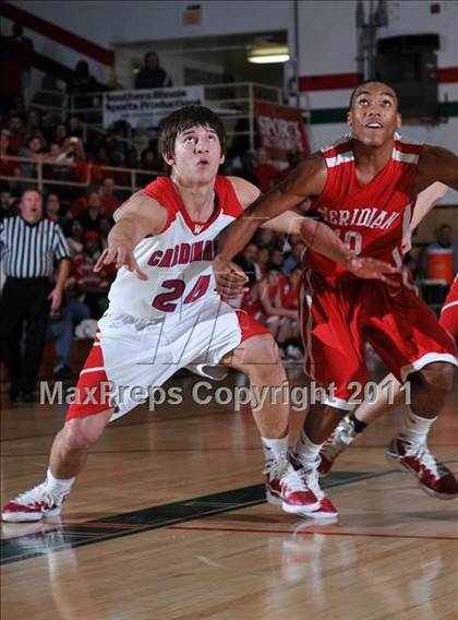 Thumbnail 2 in Meridian @ Woodlawn (IHSA Class 1A Salem Super-Sectional Final)  photogallery.