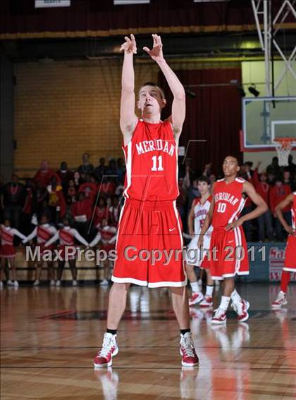 Thumbnail 1 in Meridian @ Woodlawn (IHSA Class 1A Salem Super-Sectional Final)  photogallery.