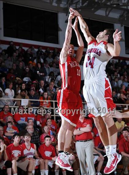 Thumbnail 2 in Meridian @ Woodlawn (IHSA Class 1A Salem Super-Sectional Final)  photogallery.