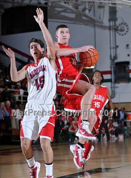 Thumbnail 3 in Meridian @ Woodlawn (IHSA Class 1A Salem Super-Sectional Final)  photogallery.
