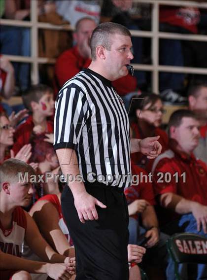 Thumbnail 1 in Meridian @ Woodlawn (IHSA Class 1A Salem Super-Sectional Final)  photogallery.
