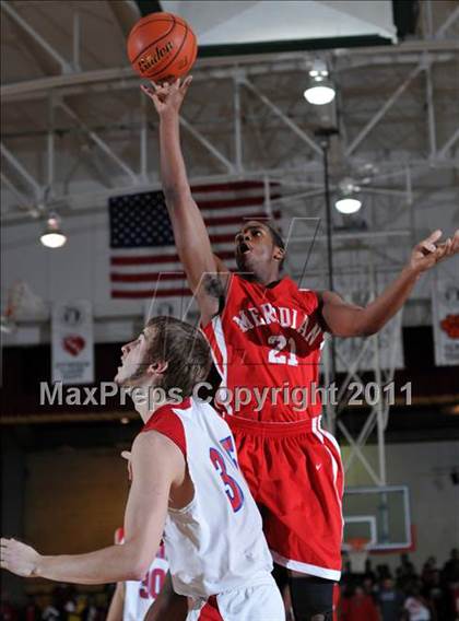 Thumbnail 2 in Meridian @ Woodlawn (IHSA Class 1A Salem Super-Sectional Final)  photogallery.