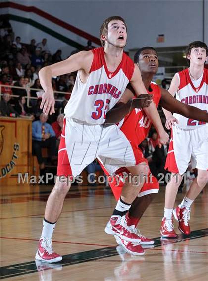 Thumbnail 2 in Meridian @ Woodlawn (IHSA Class 1A Salem Super-Sectional Final)  photogallery.