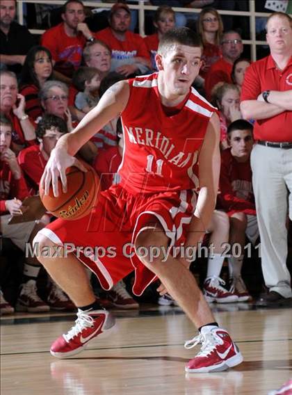 Thumbnail 1 in Meridian @ Woodlawn (IHSA Class 1A Salem Super-Sectional Final)  photogallery.