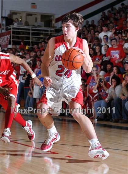 Thumbnail 1 in Meridian @ Woodlawn (IHSA Class 1A Salem Super-Sectional Final)  photogallery.