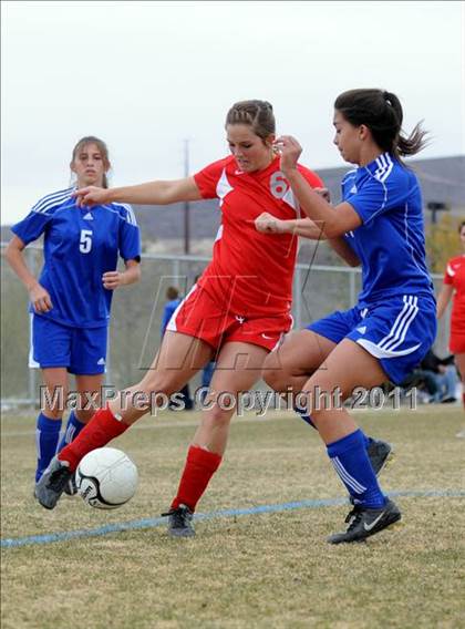 Thumbnail 2 in Sierra Vista vs Mingus (Las Vegas Kickoff) photogallery.