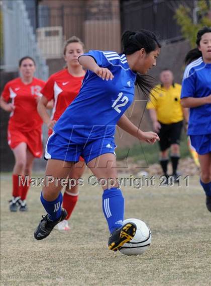 Thumbnail 3 in Sierra Vista vs Mingus (Las Vegas Kickoff) photogallery.