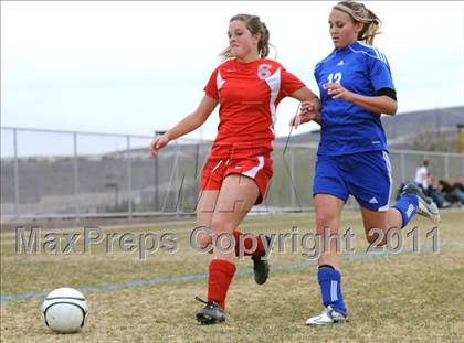Thumbnail 2 in Sierra Vista vs Mingus (Las Vegas Kickoff) photogallery.