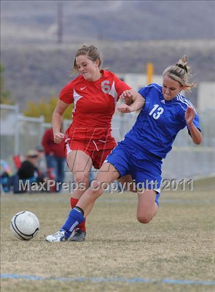 Thumbnail 3 in Sierra Vista vs Mingus (Las Vegas Kickoff) photogallery.