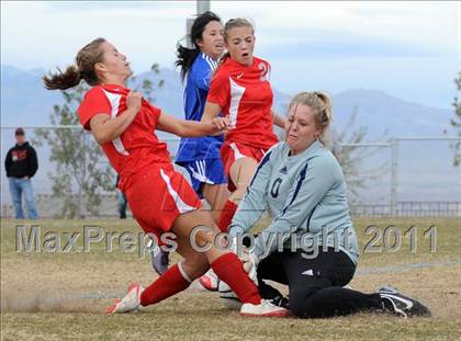 Thumbnail 3 in Sierra Vista vs Mingus (Las Vegas Kickoff) photogallery.