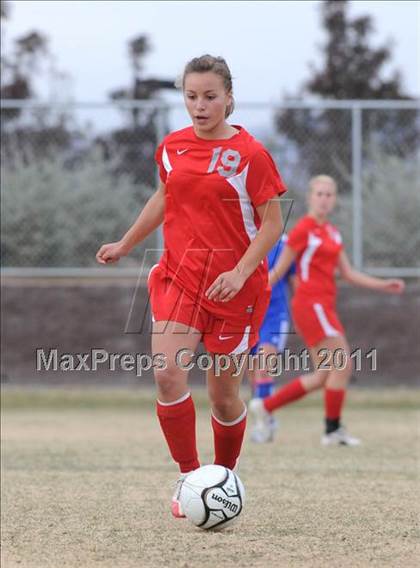 Thumbnail 2 in Sierra Vista vs Mingus (Las Vegas Kickoff) photogallery.