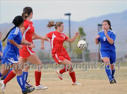 Thumbnail 2 in Sierra Vista vs Mingus (Las Vegas Kickoff) photogallery.