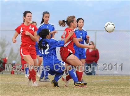 Thumbnail 3 in Sierra Vista vs Mingus (Las Vegas Kickoff) photogallery.