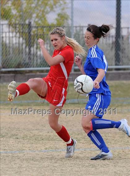 Thumbnail 1 in Sierra Vista vs Mingus (Las Vegas Kickoff) photogallery.