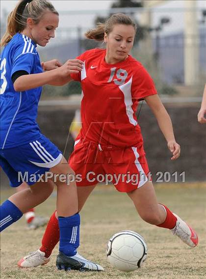 Thumbnail 3 in Sierra Vista vs Mingus (Las Vegas Kickoff) photogallery.