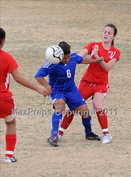 Thumbnail 3 in Sierra Vista vs Mingus (Las Vegas Kickoff) photogallery.