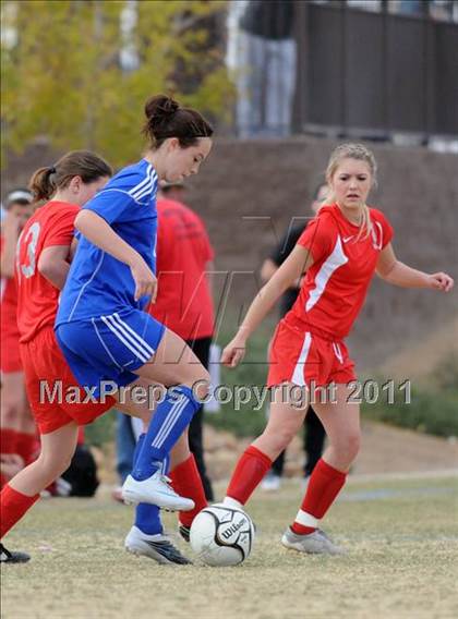 Thumbnail 2 in Sierra Vista vs Mingus (Las Vegas Kickoff) photogallery.