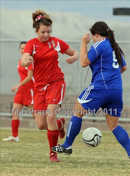 Thumbnail 2 in Sierra Vista vs Mingus (Las Vegas Kickoff) photogallery.