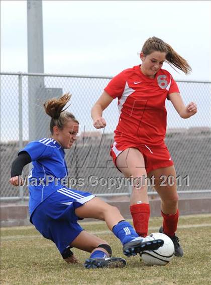 Thumbnail 3 in Sierra Vista vs Mingus (Las Vegas Kickoff) photogallery.