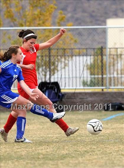 Thumbnail 2 in Sierra Vista vs Mingus (Las Vegas Kickoff) photogallery.