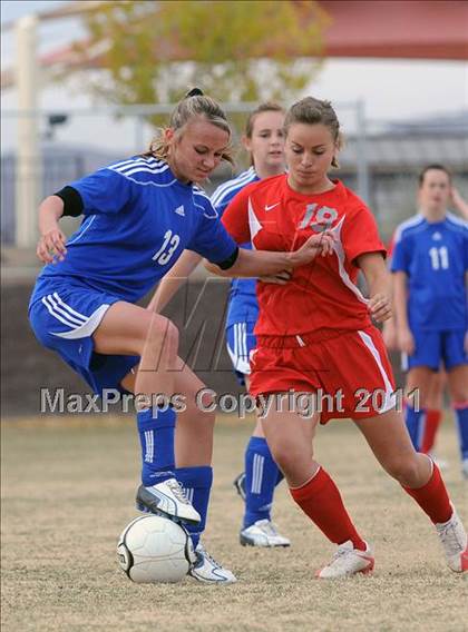 Thumbnail 1 in Sierra Vista vs Mingus (Las Vegas Kickoff) photogallery.