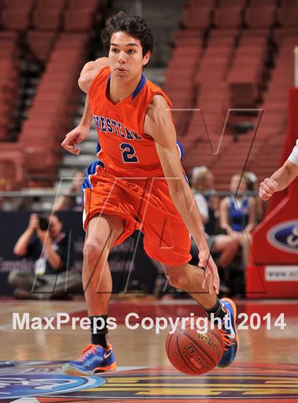 Thumbnail 2 in Canyon vs. Westlake (DIV 2AA CIF SS Final) photogallery.