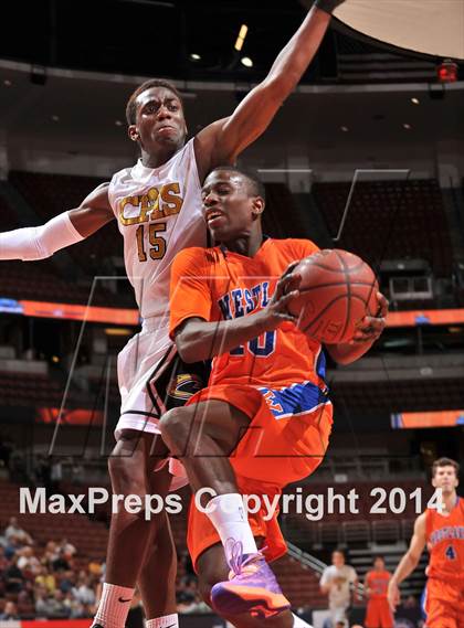 Thumbnail 1 in Canyon vs. Westlake (DIV 2AA CIF SS Final) photogallery.