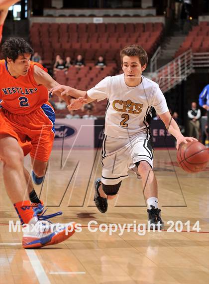 Thumbnail 2 in Canyon vs. Westlake (DIV 2AA CIF SS Final) photogallery.