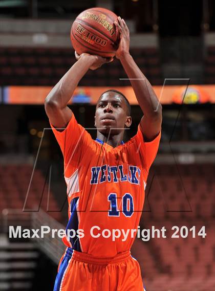 Thumbnail 2 in Canyon vs. Westlake (DIV 2AA CIF SS Final) photogallery.