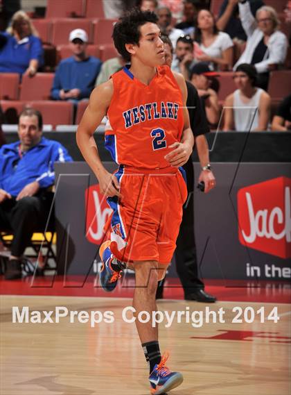 Thumbnail 2 in Canyon vs. Westlake (DIV 2AA CIF SS Final) photogallery.