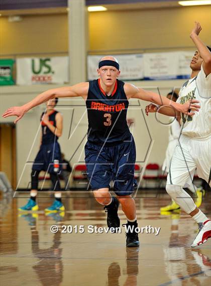 Thumbnail 3 in Brighton vs. Knightdale (High School OT Tournament) photogallery.