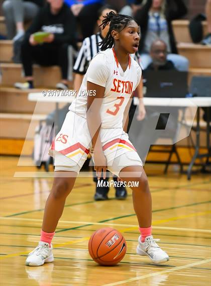 Thumbnail 2 in Elizabeth Seton vs. Fremont (Nike Tournament of Champions)  photogallery.