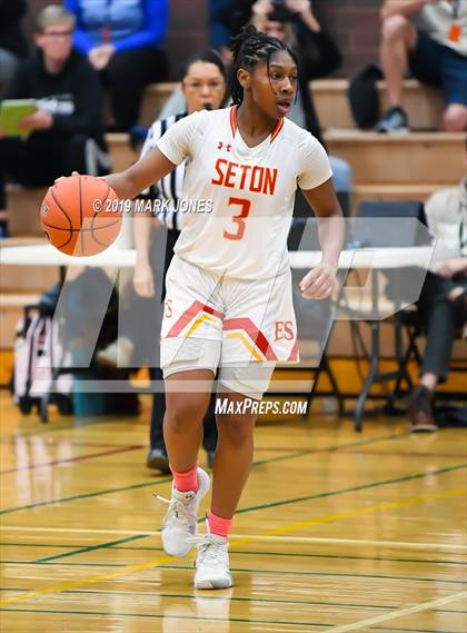 Thumbnail 3 in Elizabeth Seton vs. Fremont (Nike Tournament of Champions)  photogallery.