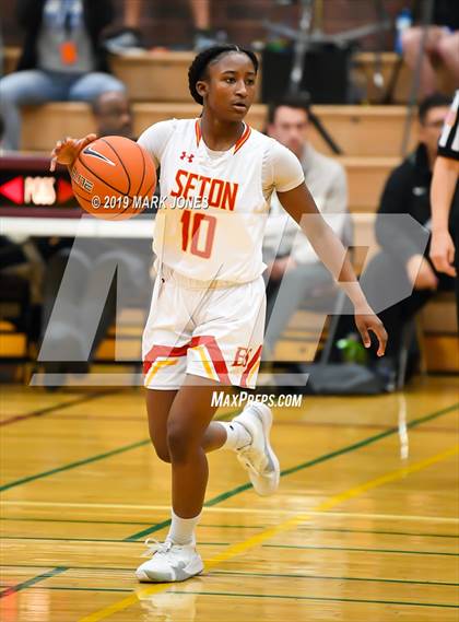 Thumbnail 3 in Elizabeth Seton vs. Fremont (Nike Tournament of Champions)  photogallery.