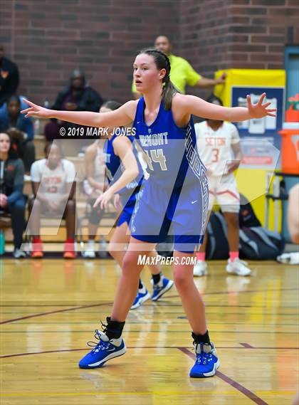 Thumbnail 2 in Elizabeth Seton vs. Fremont (Nike Tournament of Champions)  photogallery.