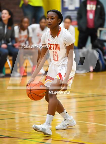 Thumbnail 2 in Elizabeth Seton vs. Fremont (Nike Tournament of Champions)  photogallery.