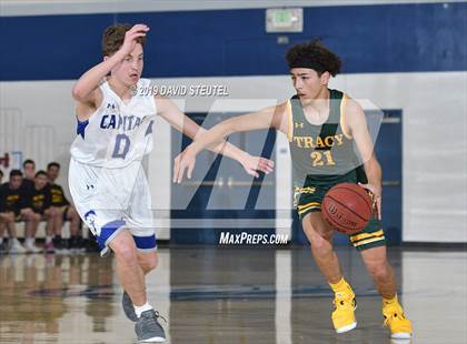 Thumbnail 1 in Tracy @ Capital Christian (CIF SJS D1 Playoffs) photogallery.