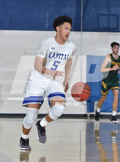 Thumbnail 1 in Tracy @ Capital Christian (CIF SJS D1 Playoffs) photogallery.