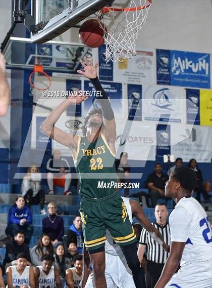 Thumbnail 2 in Tracy @ Capital Christian (CIF SJS D1 Playoffs) photogallery.