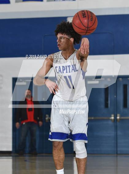 Thumbnail 1 in Tracy @ Capital Christian (CIF SJS D1 Playoffs) photogallery.
