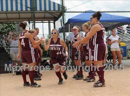 Thumbnail 2 in East Surry vs Swain (NCHSAA 1A Final) photogallery.