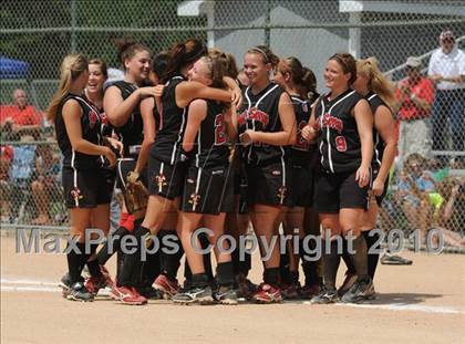 Thumbnail 2 in East Surry vs Swain (NCHSAA 1A Final) photogallery.