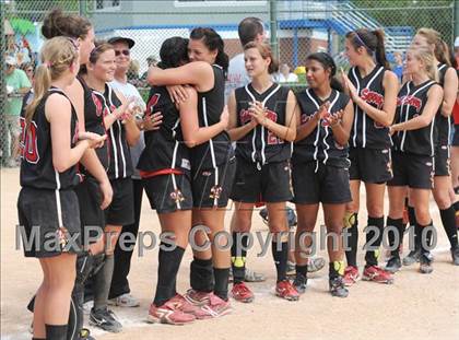 Thumbnail 2 in East Surry vs Swain (NCHSAA 1A Final) photogallery.