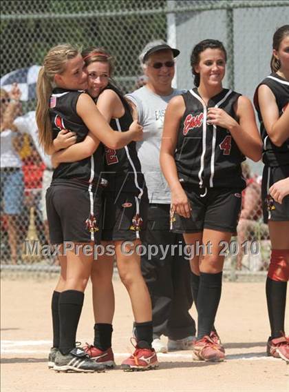 Thumbnail 2 in East Surry vs Swain (NCHSAA 1A Final) photogallery.