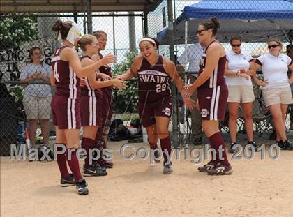 Thumbnail 2 in East Surry vs Swain (NCHSAA 1A Final) photogallery.