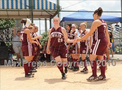 Thumbnail 2 in East Surry vs Swain (NCHSAA 1A Final) photogallery.