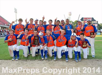 Thumbnail 3 in East Surry vs Whiteville (NCHSAA 1A Final - Game 3) photogallery.
